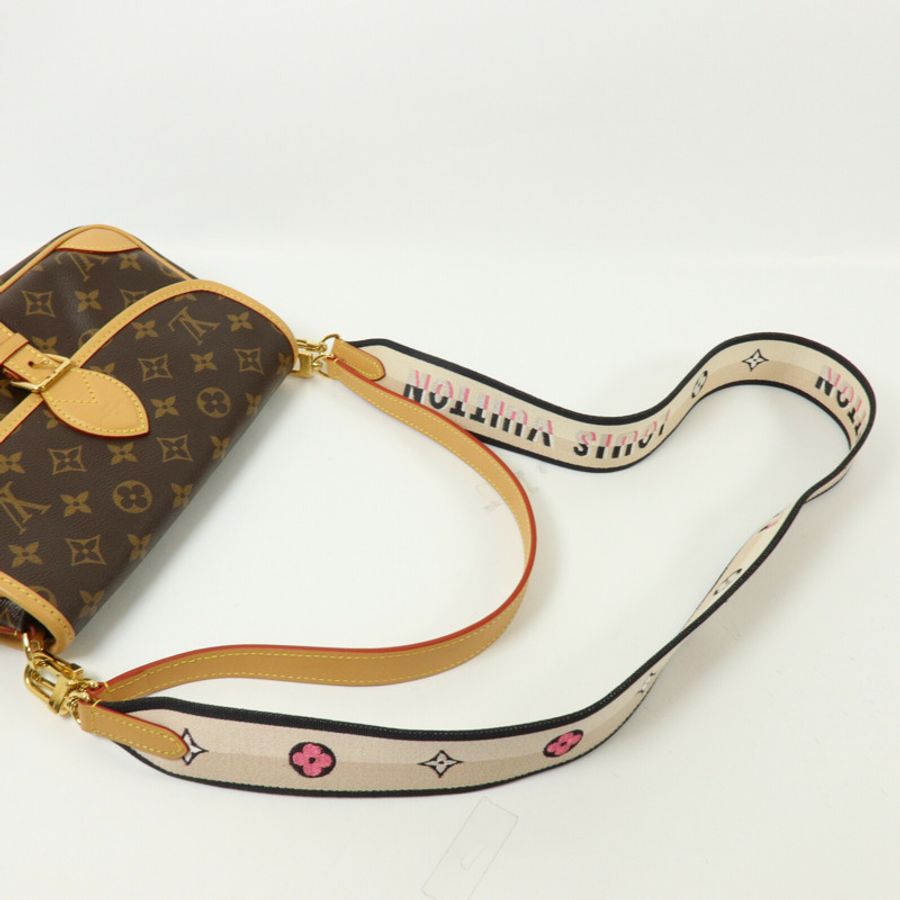 LOUIS VUITTON Monogram Diane金扣手挽肩背兩用袋-9