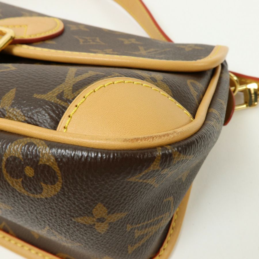 LOUIS VUITTON Monogram Diane金扣手挽肩背兩用袋-11