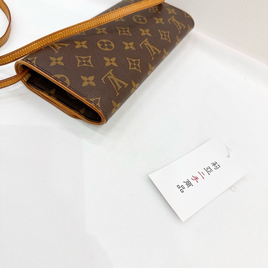 莉亞精品♡ LV 信封斜背包M58182 大號 二手美包-8