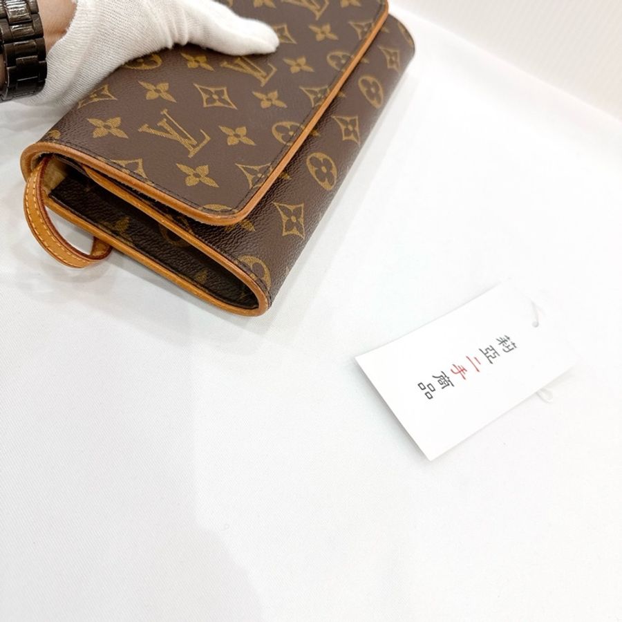 莉亞精品♡ LV 信封斜背包M58182 大號 二手美包-10