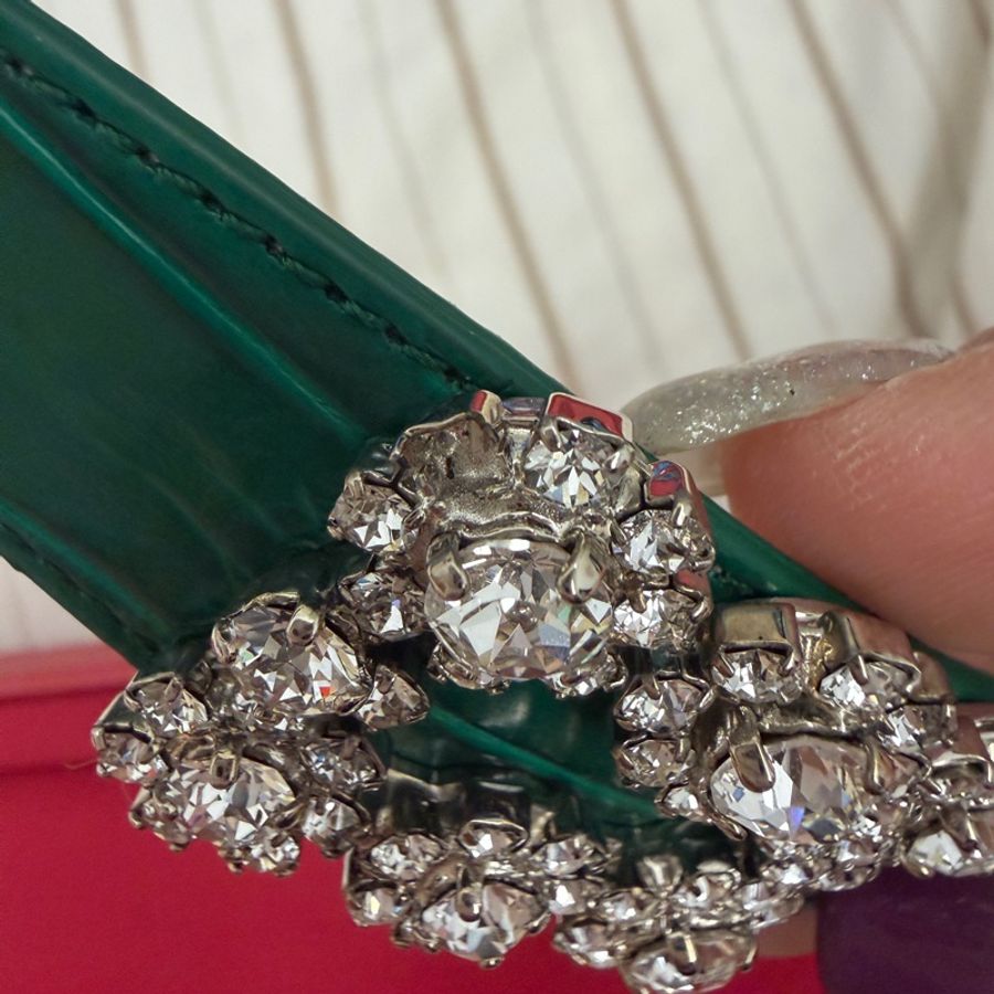 Roger Vivier 皮帶手環-16