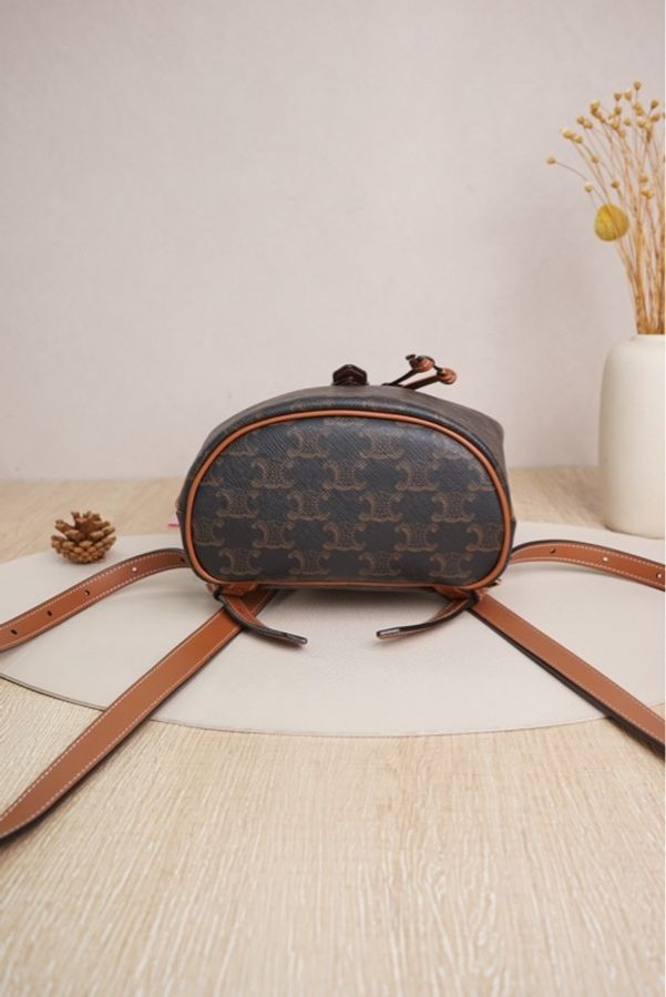 【VUINCA Vintage 價格僅供參考】 CELINE 後背包 Mini 老花-4