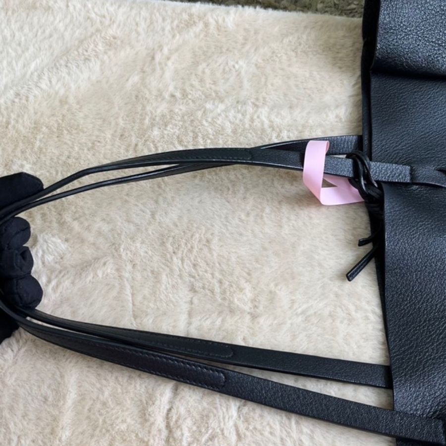 Balenciaga 巴黎世家經典黑色字母LOGO托特包🦹🏼‍♀️-23