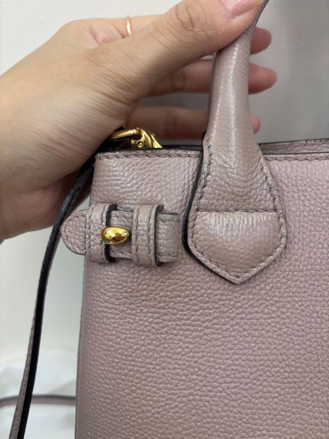 Burberry Banner mini 手提斜背包-14