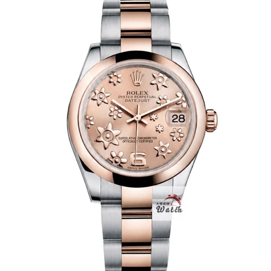 【大眾名錶】ROLEX 勞力士 178241 Datejust 2013/08卡 18K玫瑰半金 大眾名錶B1364-0