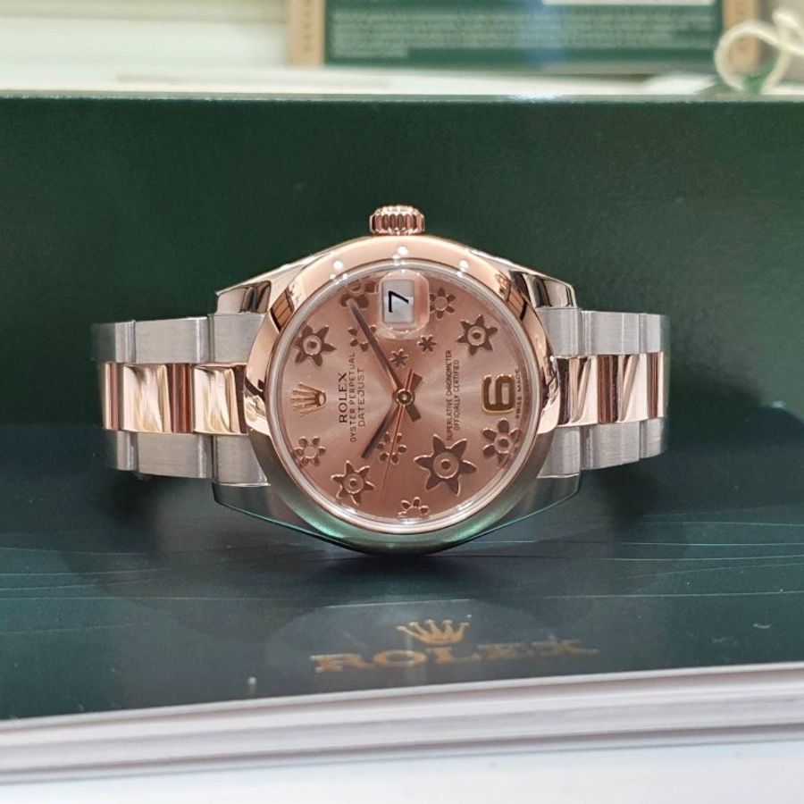 【大眾名錶】ROLEX 勞力士 178241 Datejust 2013/08卡 18K玫瑰半金 大眾名錶B1364-3