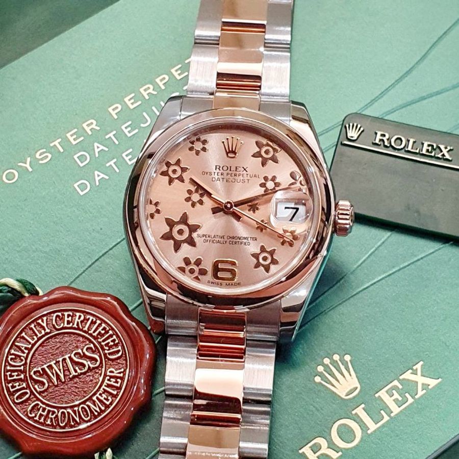【大眾名錶】ROLEX 勞力士 178241 Datejust 2013/08卡 18K玫瑰半金 大眾名錶B1364-5