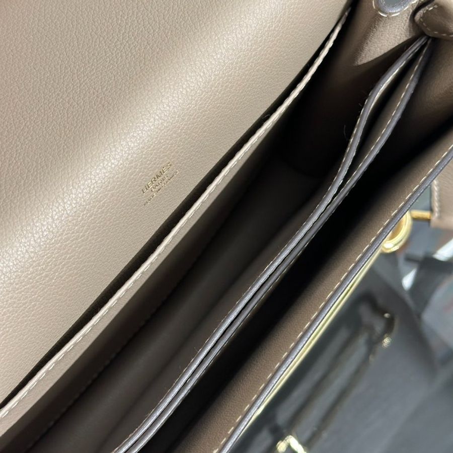 HERMES Roulis 23 - Etoupe 18 大象灰金 C-8