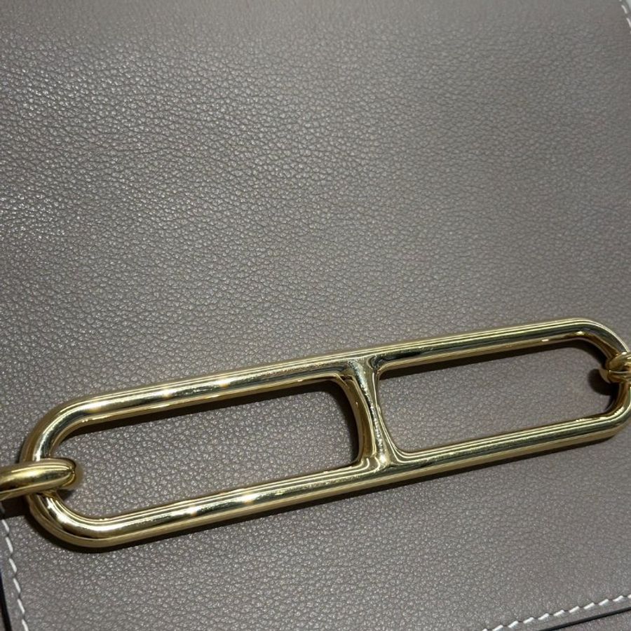 HERMES Roulis 23 - Etoupe 18 大象灰金 C-10