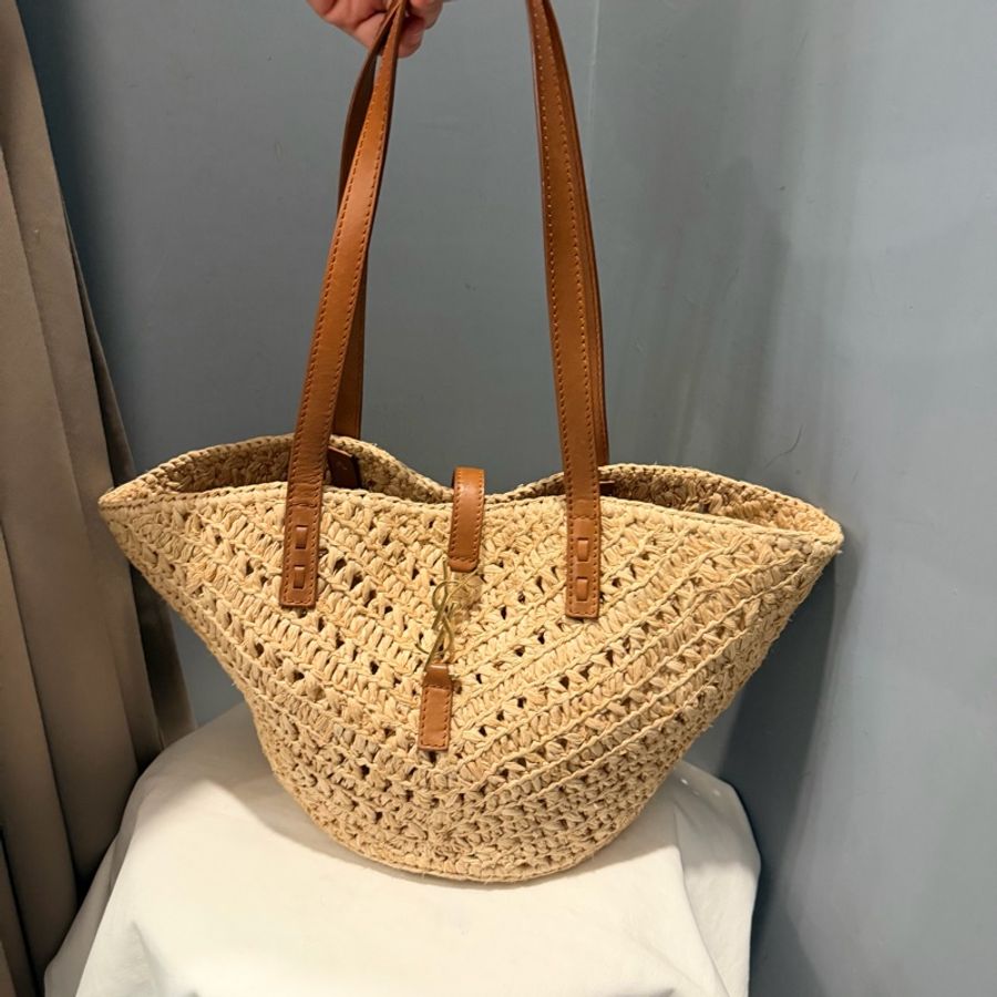 YSL Saint Laurent草編包 托特包 肩背包 手提包-1