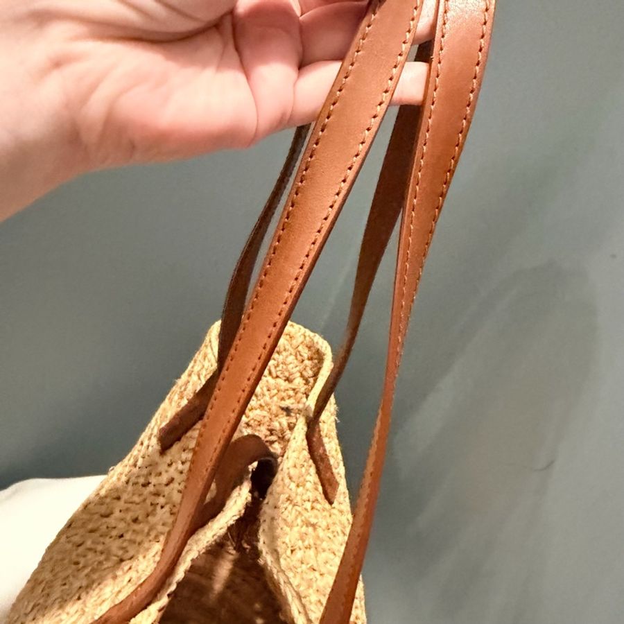 YSL Saint Laurent草編包 托特包 肩背包 手提包-21