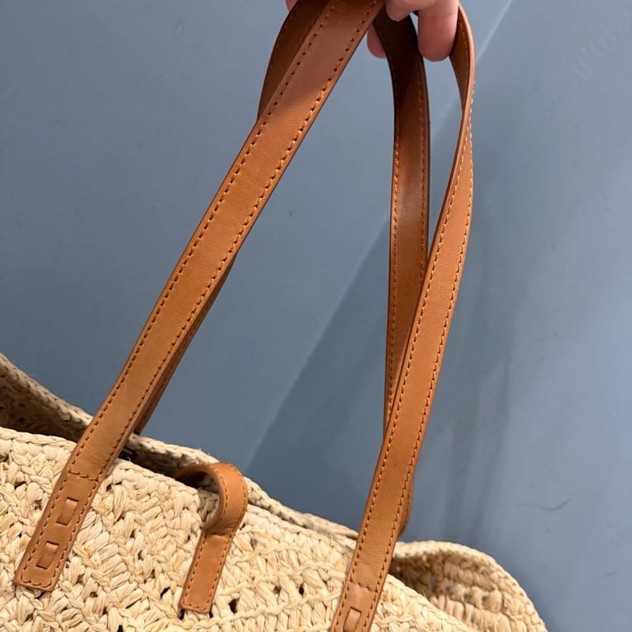 YSL Saint Laurent草編包 托特包 肩背包 手提包-24