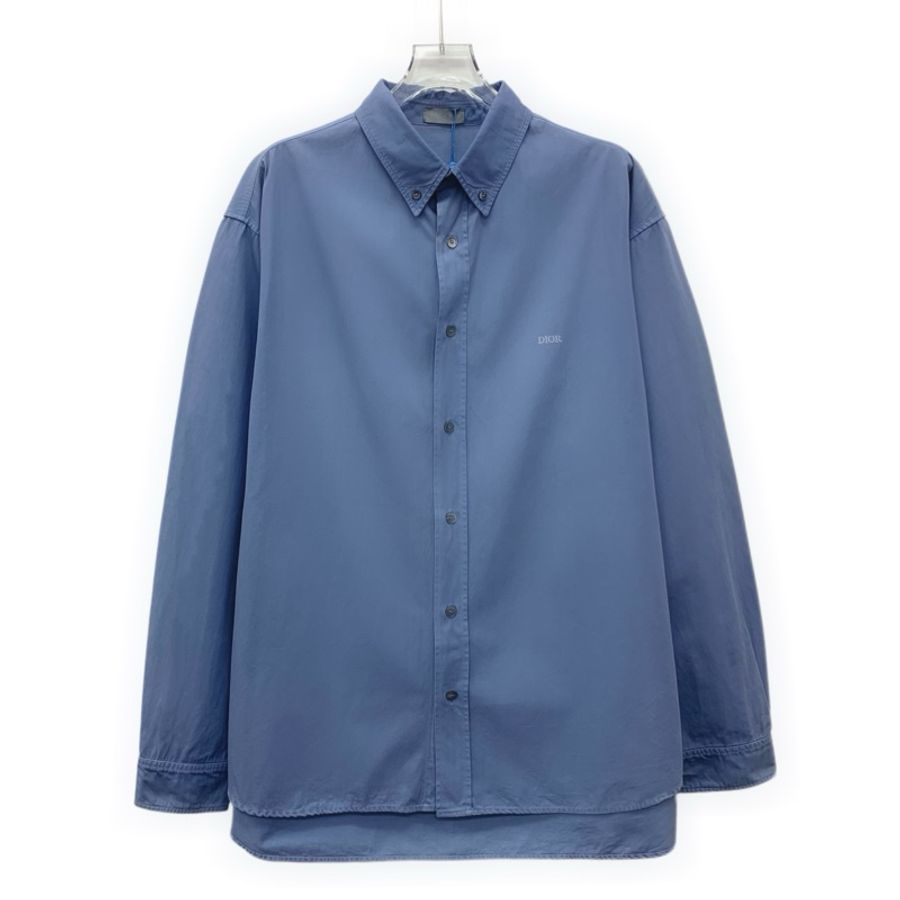 Dior 蓝色长袖衬衫 40码-0