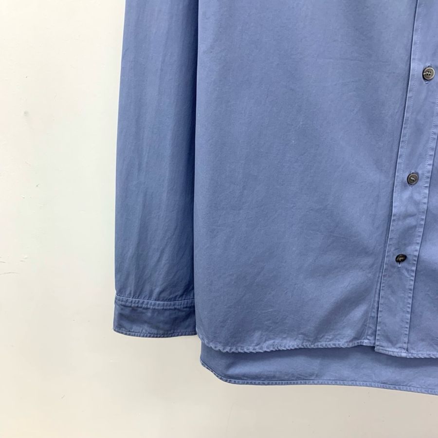 Dior 蓝色长袖衬衫 40码-3