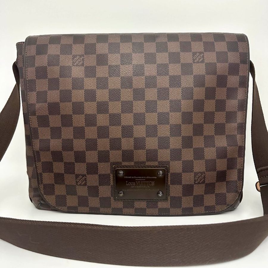 Louis Vuitton 經典棋盤格翻蓋郵差包，DISTRICT，路易威登，LV，斜背包，真品，正品，現貨，免運-1