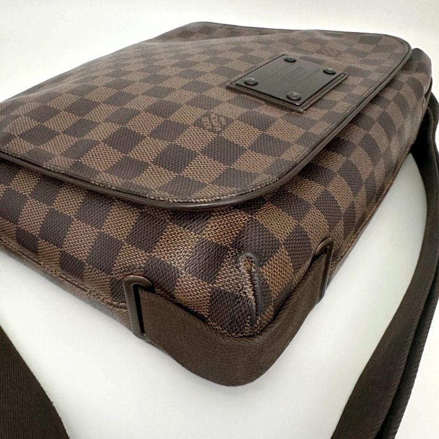Louis Vuitton 經典棋盤格翻蓋郵差包，DISTRICT，路易威登，LV，斜背包，真品，正品，現貨，免運-12
