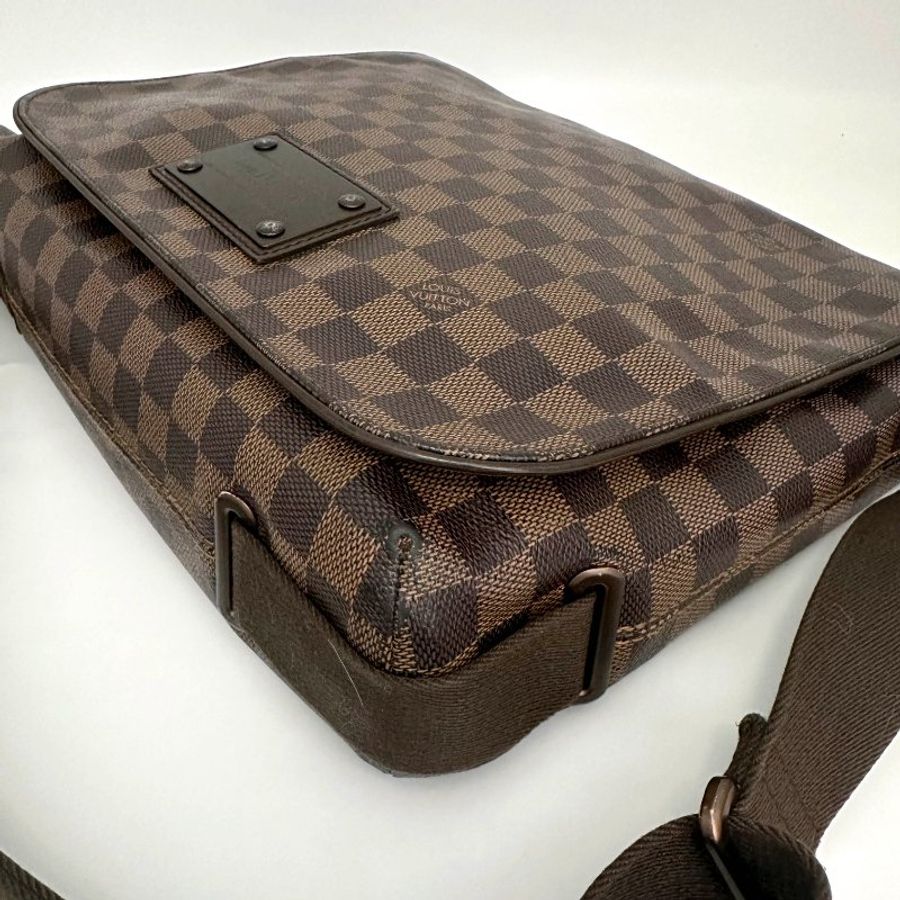 Louis Vuitton 經典棋盤格翻蓋郵差包，DISTRICT，路易威登，LV，斜背包，真品，正品，現貨，免運-13