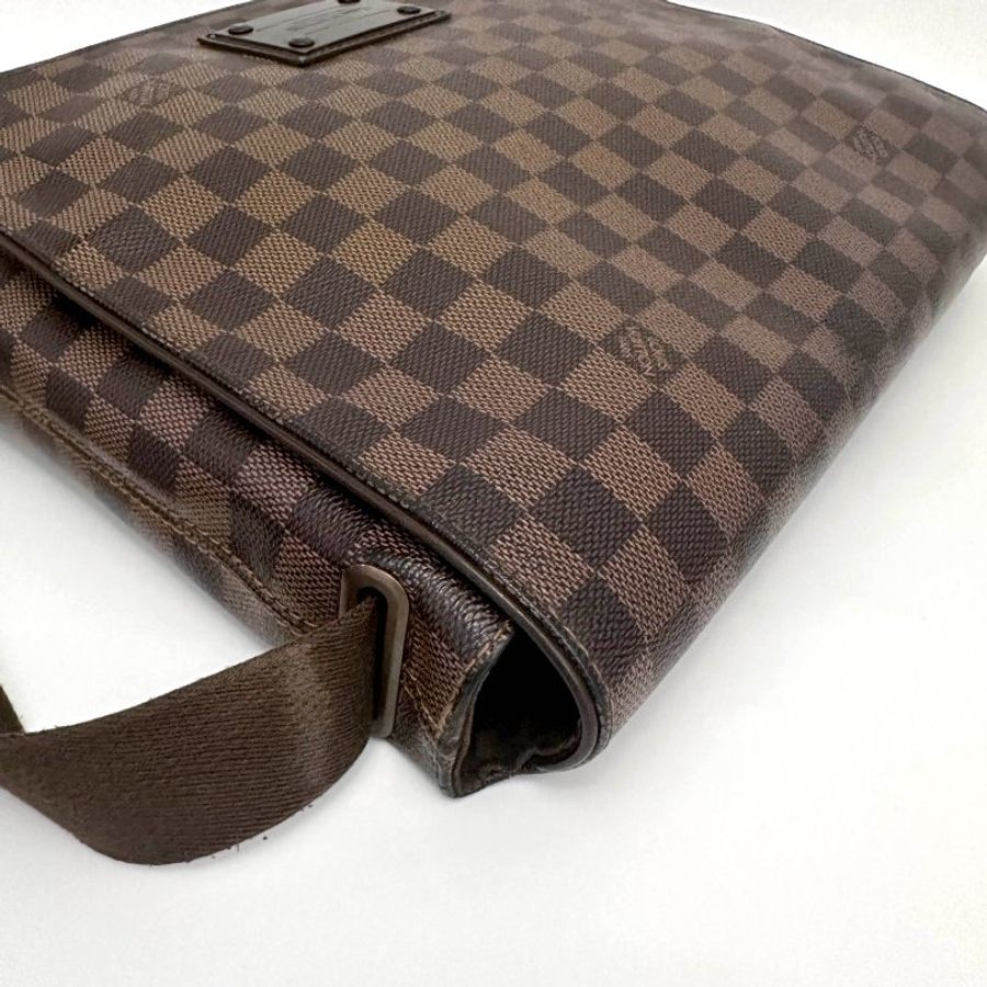 Louis Vuitton 經典棋盤格翻蓋郵差包，DISTRICT，路易威登，LV，斜背包，真品，正品，現貨，免運-14