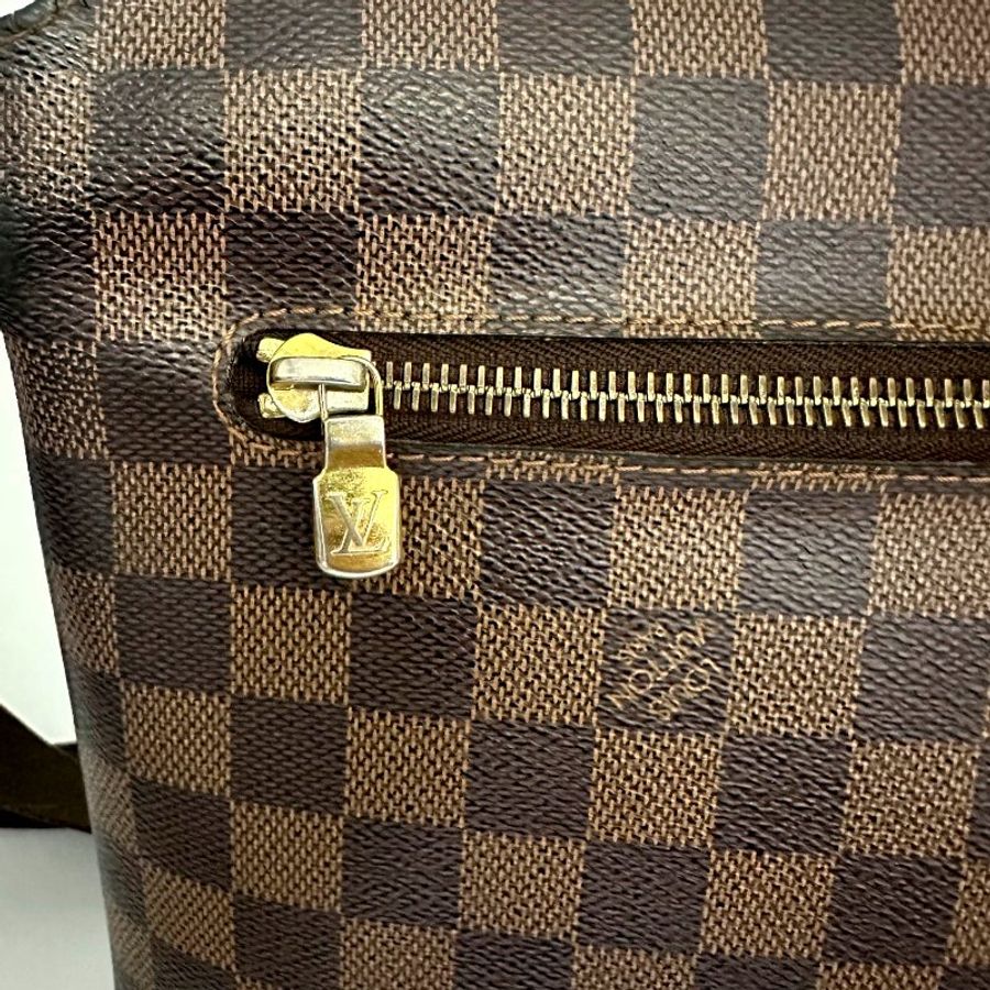 Louis Vuitton 經典棋盤格翻蓋郵差包，DISTRICT，路易威登，LV，斜背包，真品，正品，現貨，免運-21