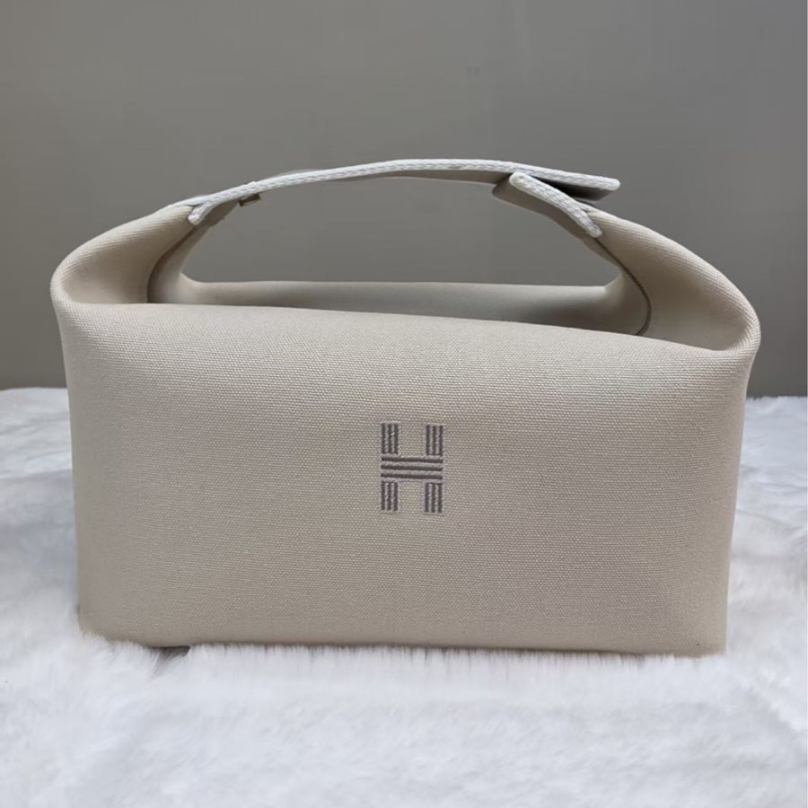 HERMÈS愛馬仕 帆布飯盒包 26×16×12cm-0