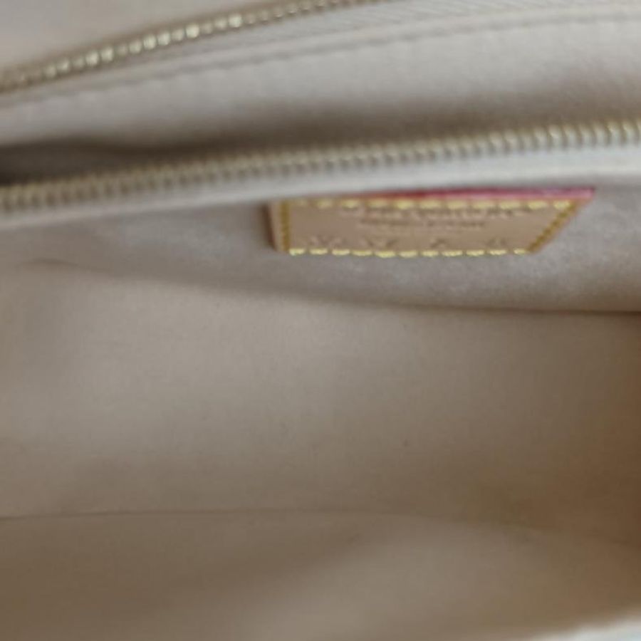 LOUIS VUITTON Diane法棍包村上隆聯名白三彩PVC晶片肩背包-4