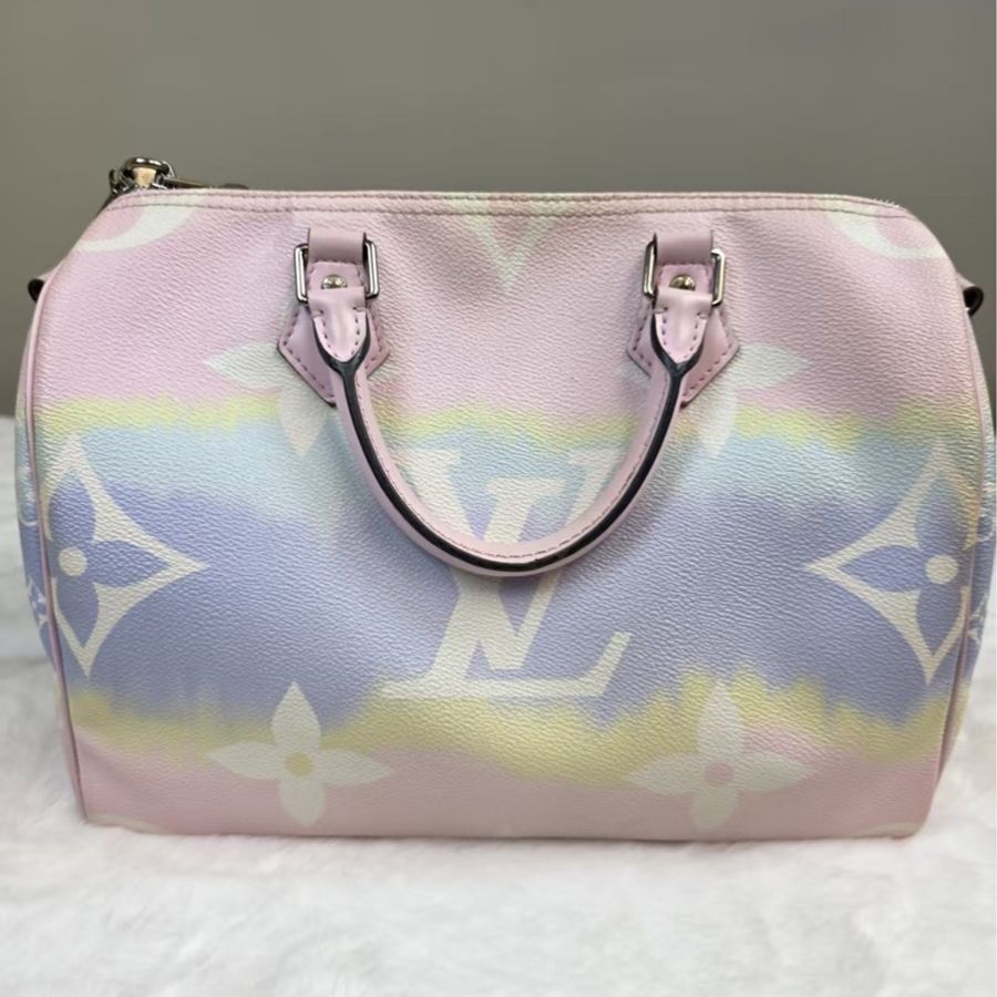 LOUIS VUITTON路易威登 Speedy25馬卡龍暈染限定款 25×19×15cm-1