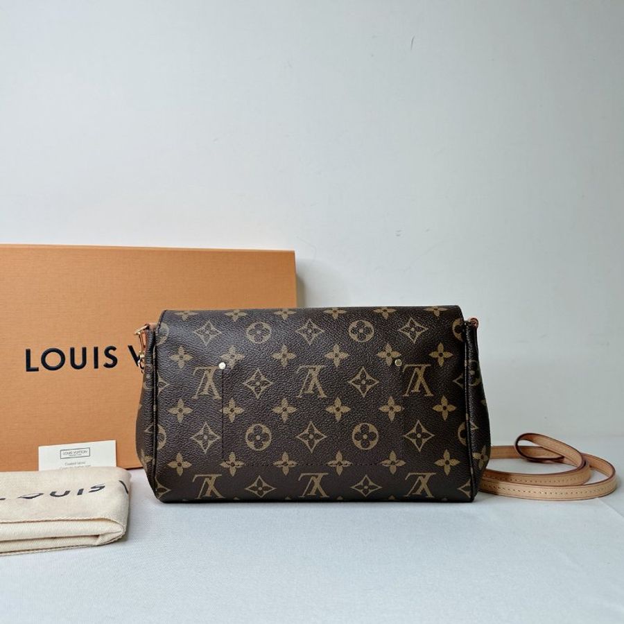 LV 全新Favorite MM老花斜背包-1