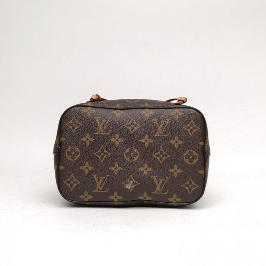 LOUIS VUITTON NÉONOÉ水桶包BB老花PVC金扣晶片肩背包-3