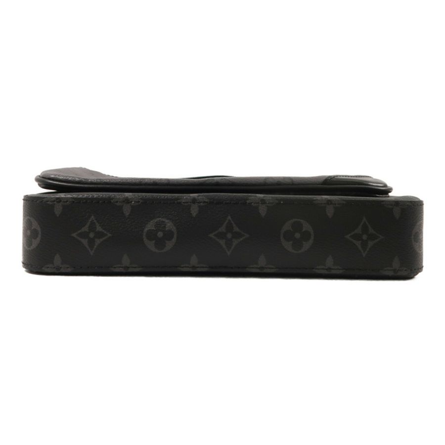 LOUIS VUITTON Monogram Eclipse Reverse Trio Messenger肩背袋-3