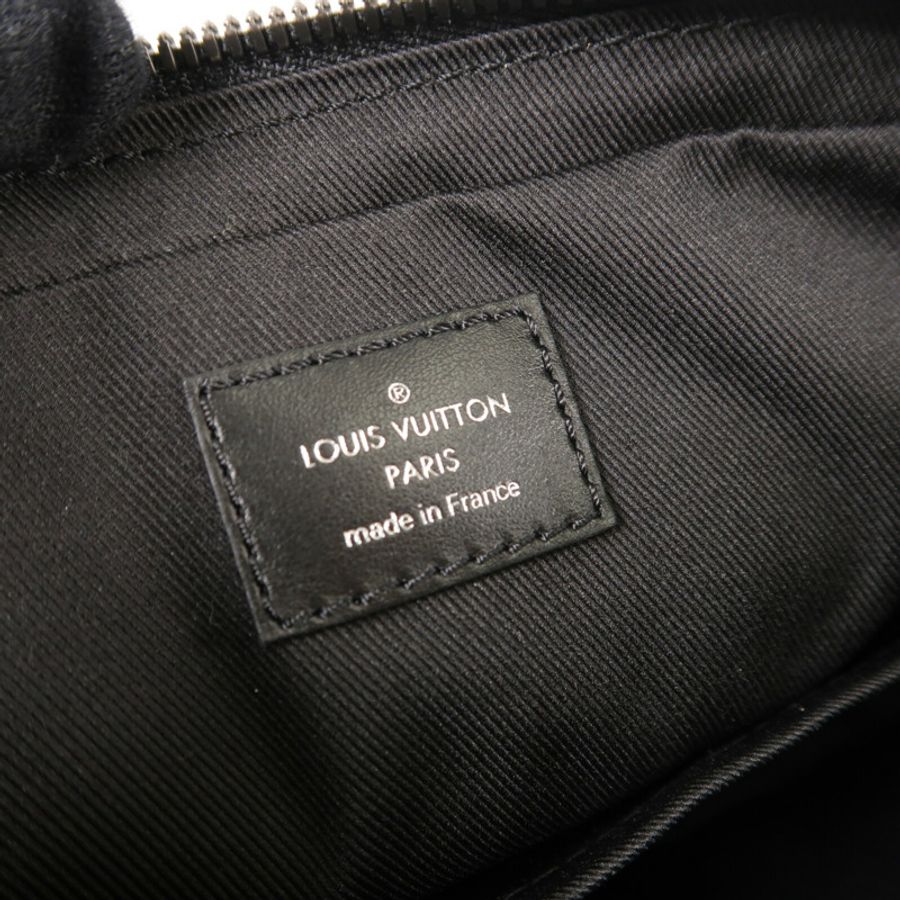 LOUIS VUITTON Monogram Eclipse Reverse Trio Messenger肩背袋-5