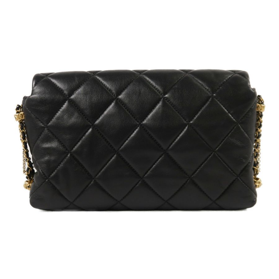 CHANEL 羊皮皮革Flap Bag鏈帶肩背袋-1