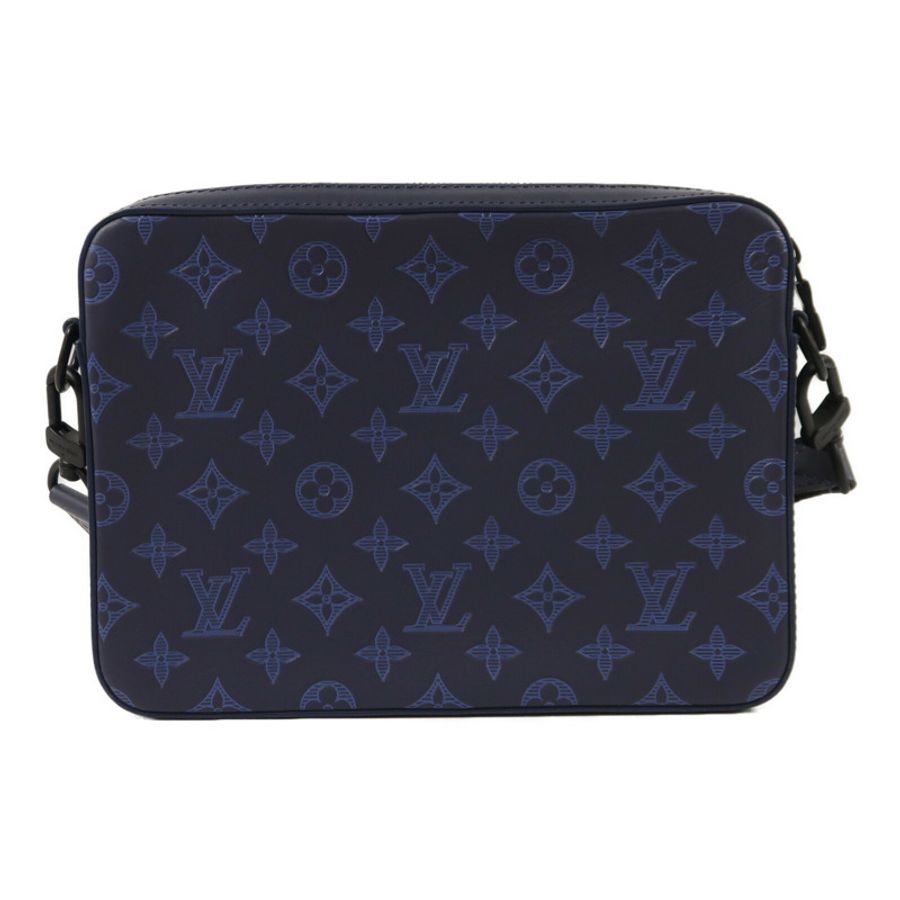 LOUIS VUITTON Monogram Shadow Duo Messenger肩背袋-1