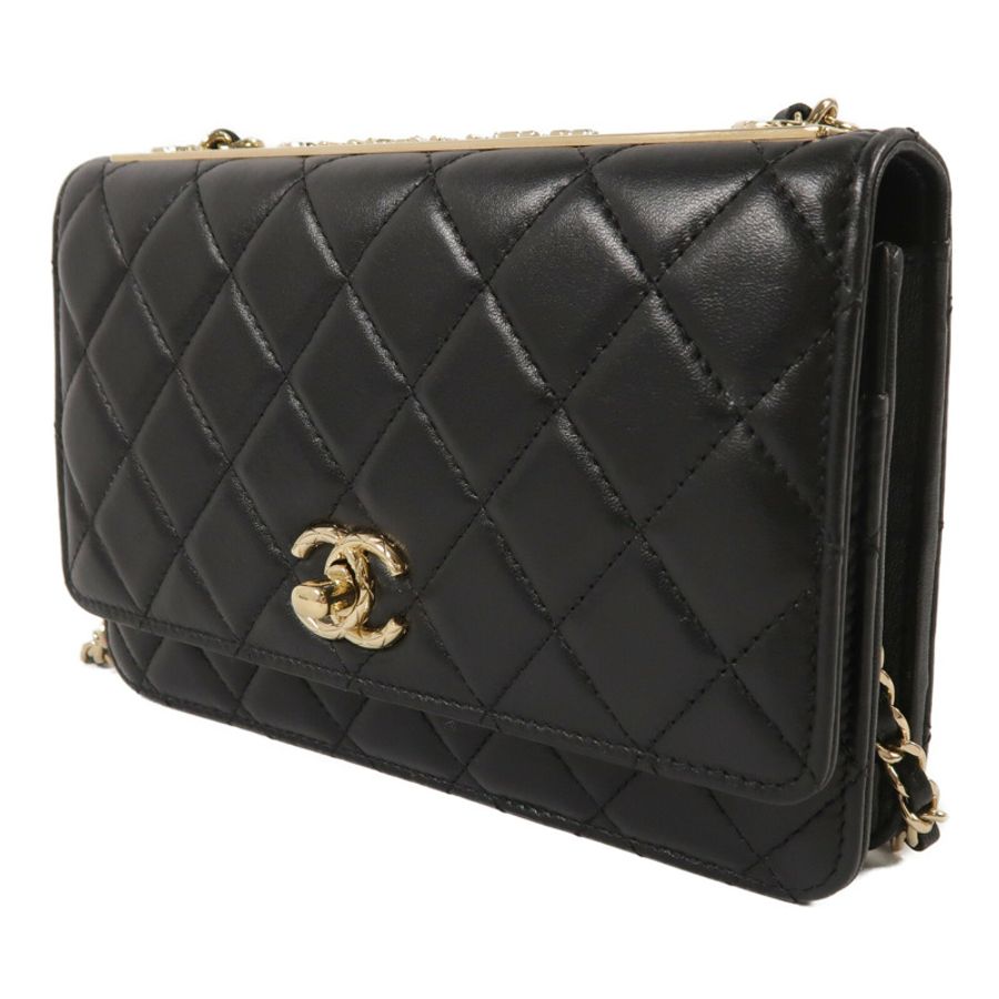 CHANEL 羊皮皮革Trendy CC鏈帶肩背袋-2