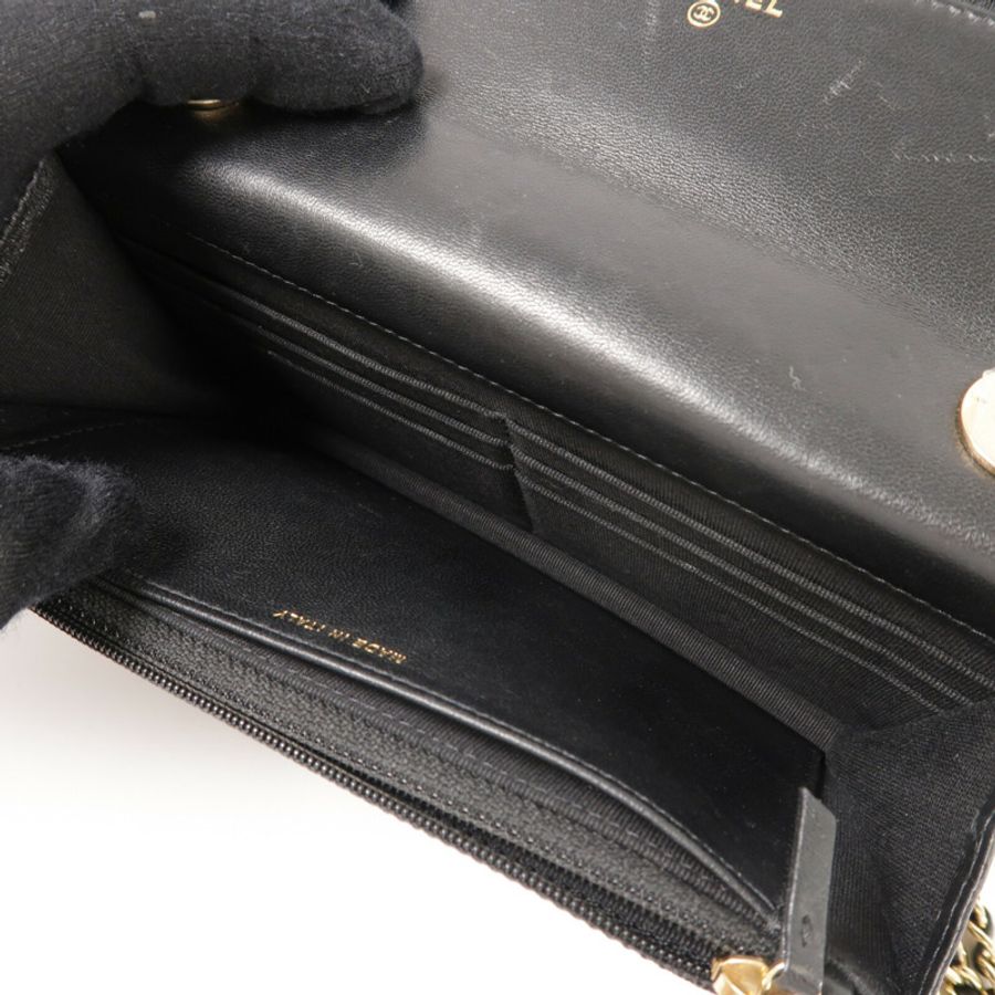 CHANEL 羊皮皮革Trendy CC鏈帶肩背袋-4