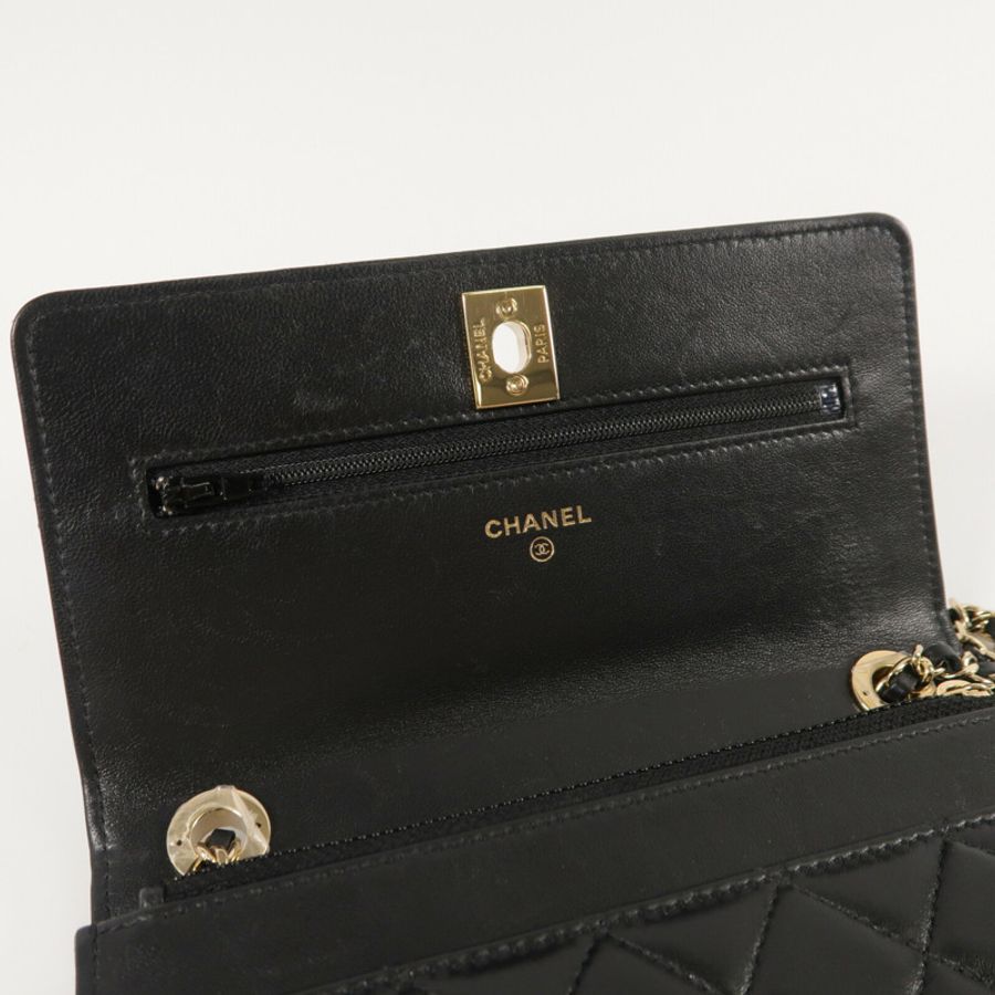 CHANEL 羊皮皮革Trendy CC鏈帶肩背袋-7