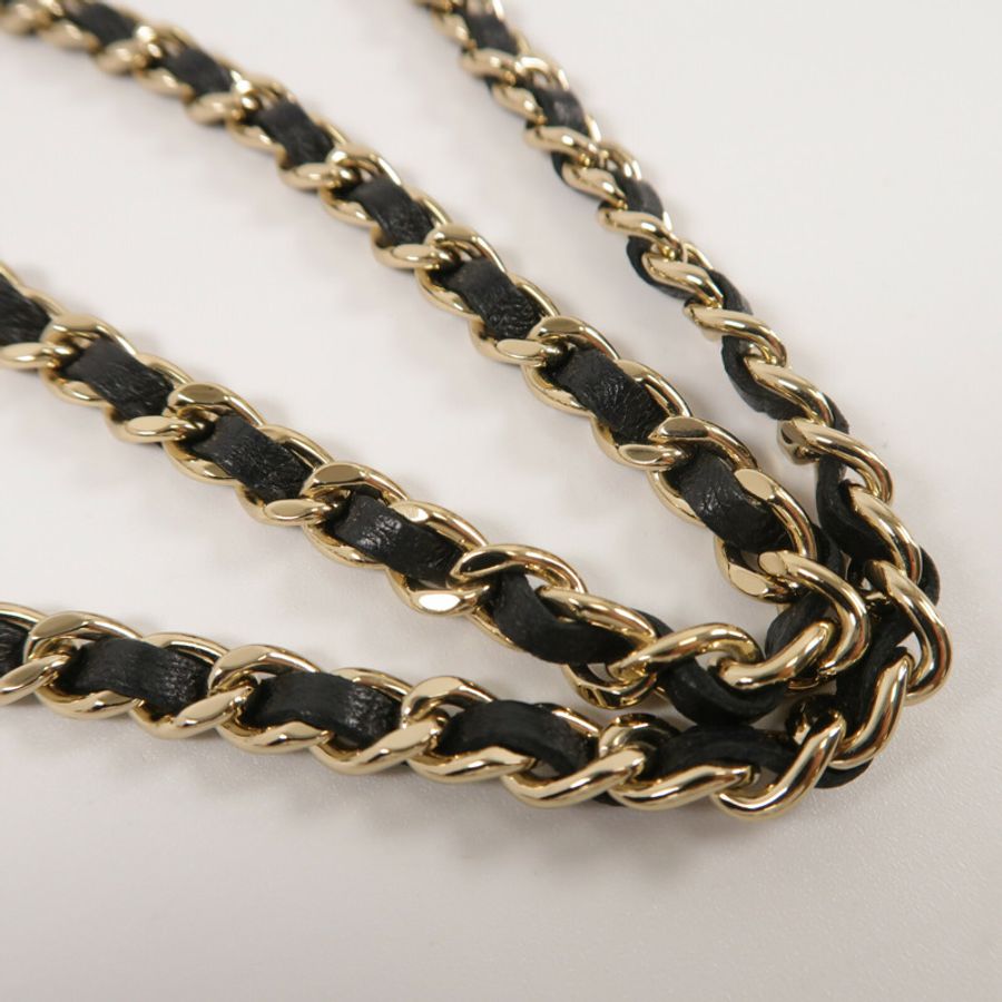CHANEL 羊皮皮革Trendy CC鏈帶肩背袋-9