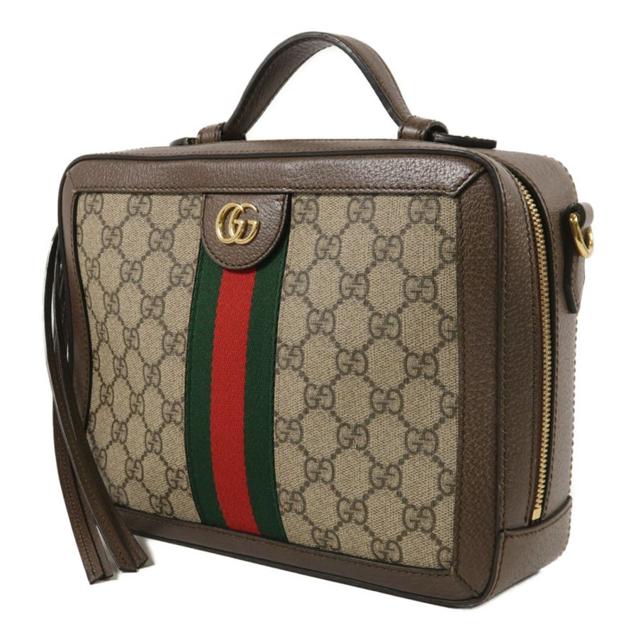 GUCCI 塗層帆布Ophidia GG Supreme肩背袋-2