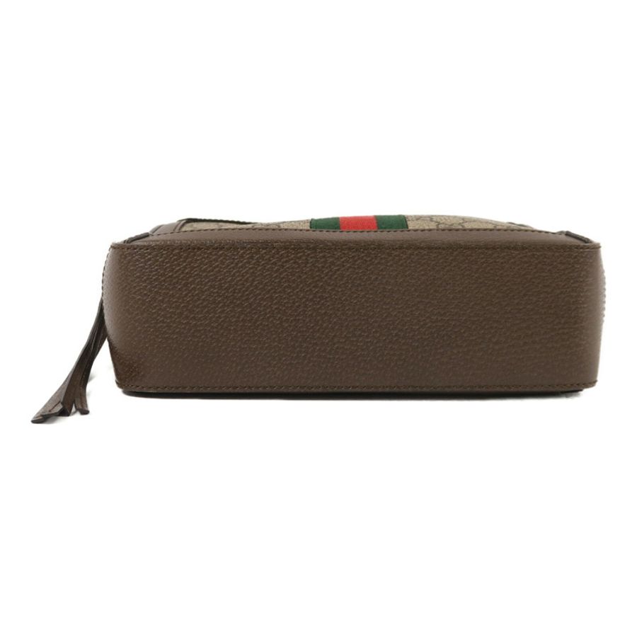 GUCCI 塗層帆布Ophidia GG Supreme肩背袋-3