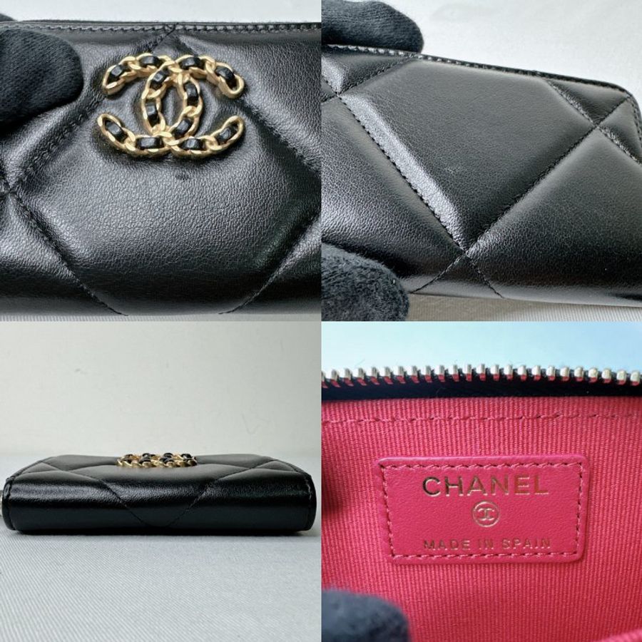 CHANEL 19拉鍊零錢包-5