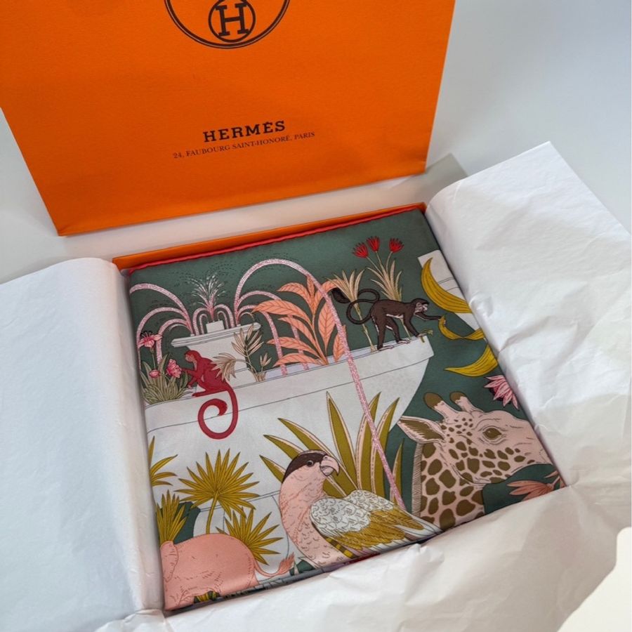 Hermes｜90 x 90 絲巾-0