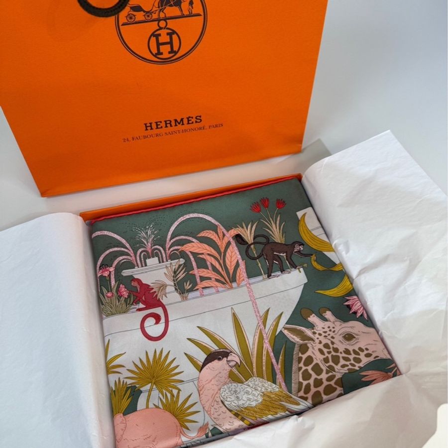 Hermes｜90 x 90 絲巾-4