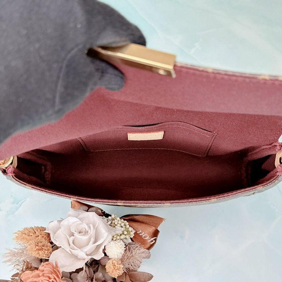 LV 全新Favorite老花斜背包】-5