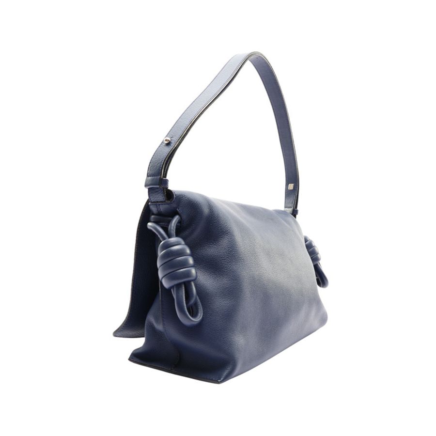 深藍色 牛皮 Flamenco 肩背包【LOEWE 羅威】-1