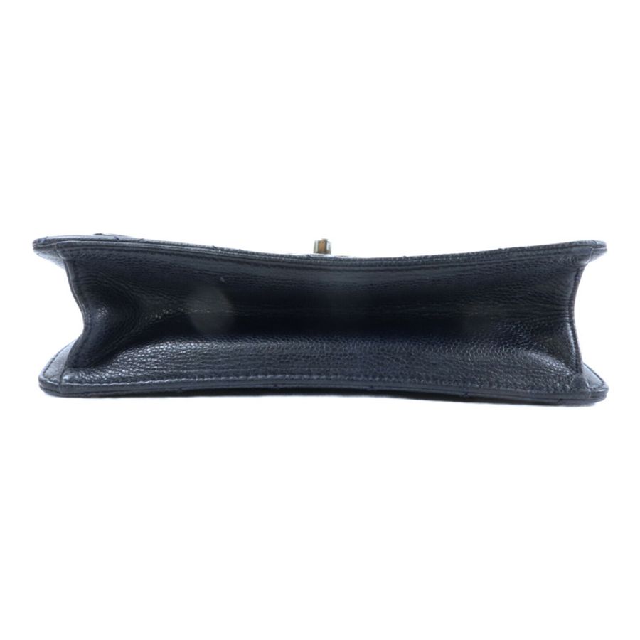 CHANEL 牛皮皮革Magnetic Bag鏈帶手挽肩背兩用袋-3