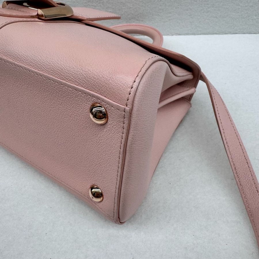 Delvaux 橫版 brilliant 粉紅色-4