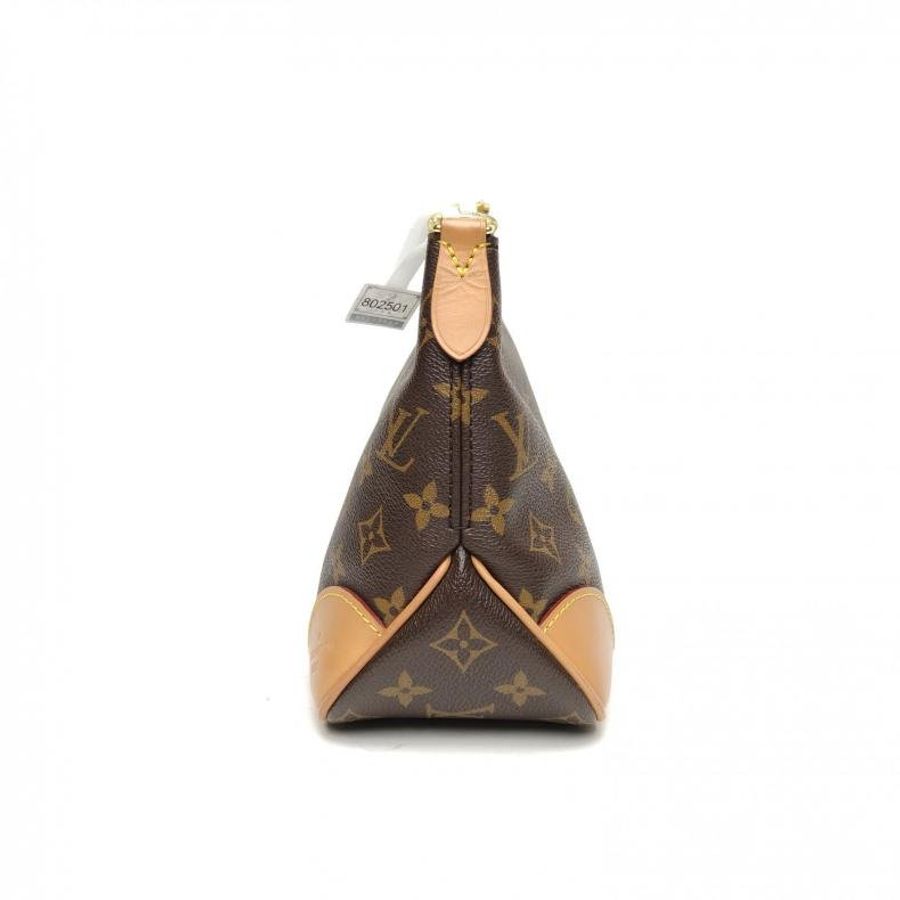LOUIS VUITTON BOULOGNE牛角包老花PVC老花晶片肩背包-1