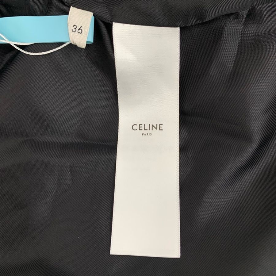 赛琳 Celine 23款 咖色山羊绒夹克外套 36码-5