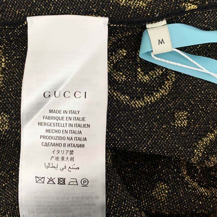 古驰 Gucci 提花满印羊毛针织开衫外 M码-5