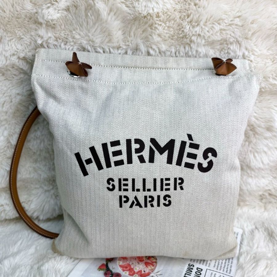 Hermès 帆布袋-1