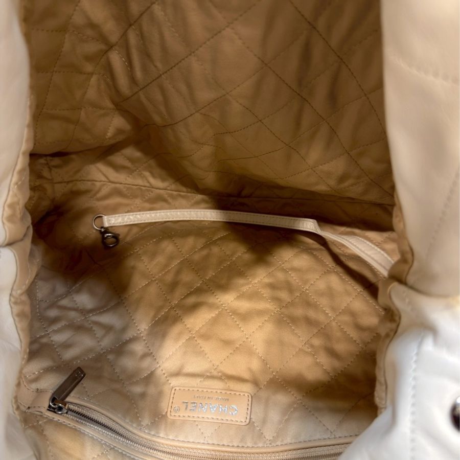 CHANEL香奈兒白銀22Bag小號芯片款🐨-20
